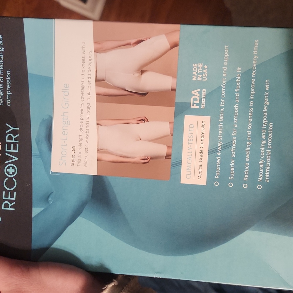 Gently Used Marena Recovery Short Length Girdle LGS Style Small in Beige